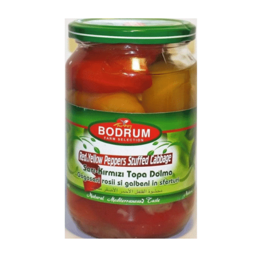 BODRUM RED&YELLOW PEPPERS ST CABBAGE 680GR BODRUM RED&YELLOW PEPPERS ST CABBAGE 680GR