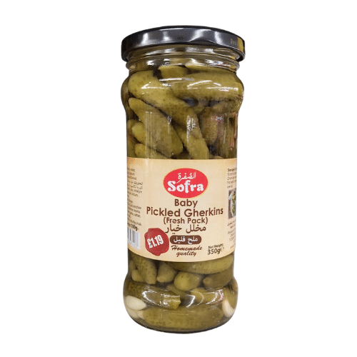 SOFRA BABY PICKLED GHERKINS 350 GR