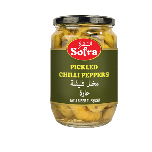 SOFRA PICKLED CHILLI PEPPERS 640 GR