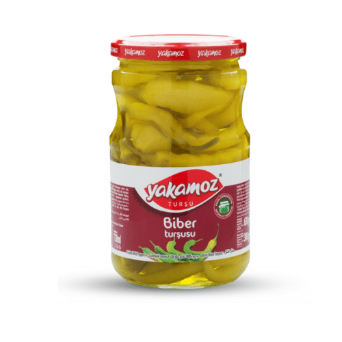 YAKAMOZ PICKLED MILD PEPPERS 630 GR