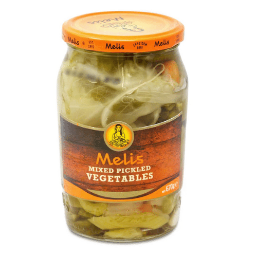 MELIS MIXED PICKLED VEGETABLES 670 GR MELIS MIXED PICKLED VEGETABLES 670 GR