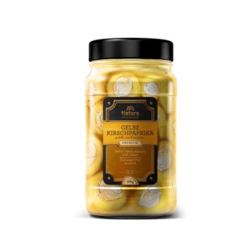 NATURA YELLOW CHERRY PEPPERS 470 GR