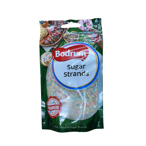 BODRUM COLOURED SUGAR STRANDS 60 GR