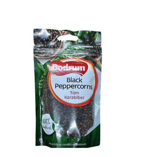 BODRUM WHOLE BLACK PEPPER 100 GR