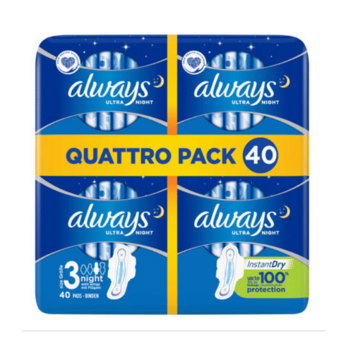 ALWAYS QUATTRO PACK DAY NIGHT 48